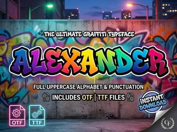 Alexander: A Bold Statement in Typography