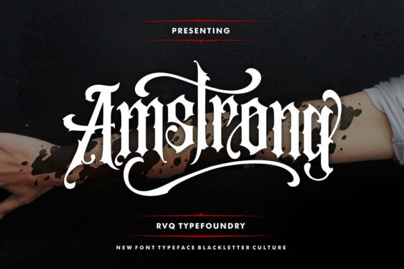 Amstrong: A Timeless Typeface for Elegant Design