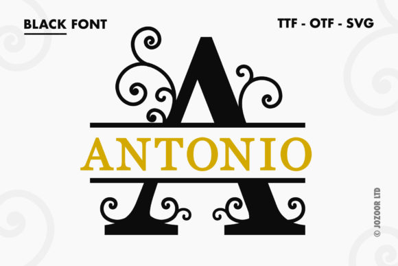 Antonio Split Monogram