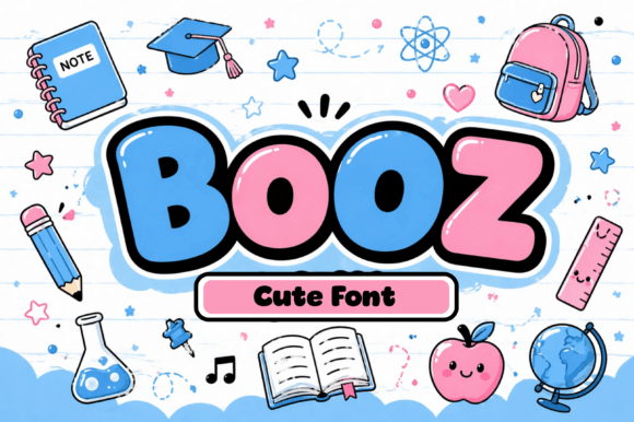 Booz: A Playful Font for Creative Design