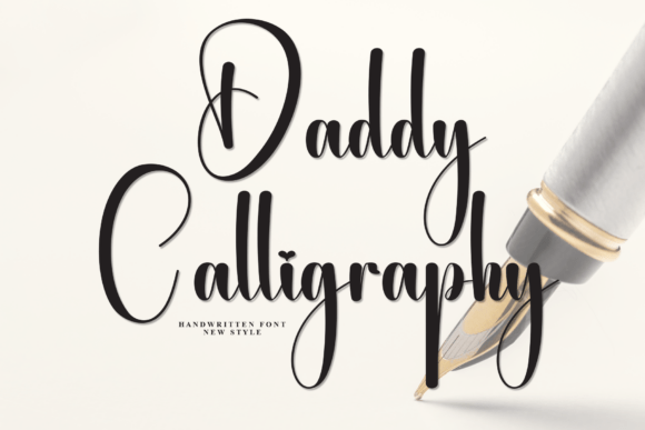 Daddy Calligraphy: A Whimsical Touch for Every Design