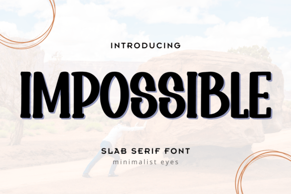 Impossibility Made Beautiful: The Magic of Impossible Font