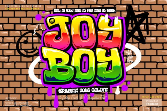 Introducing Joy Boy: A Font That Speaks Volumes