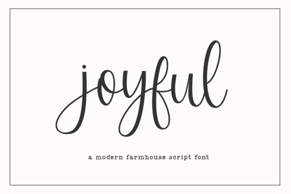 Introducing Joyful Script