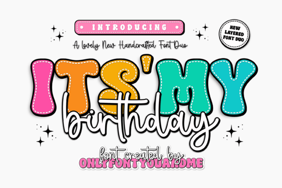 Its My Birthday: A Festive Font for Every Celebration