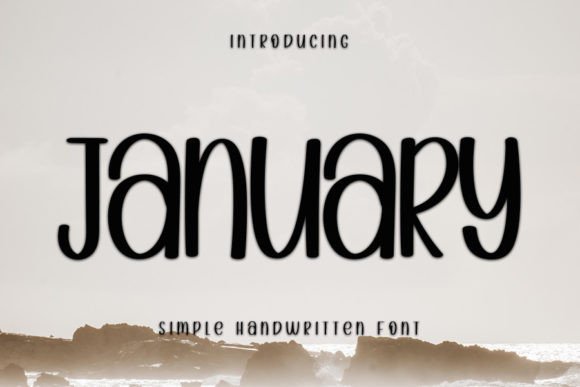January: A Handwritten Font with Quiet Confidence