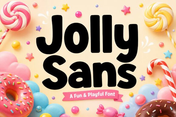 Jolly Sans: A Sweet and Scannable Font for Every Celebration