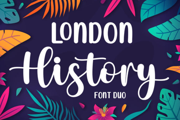 London History Duo: A Stylish and Versatile Font for Modern Design