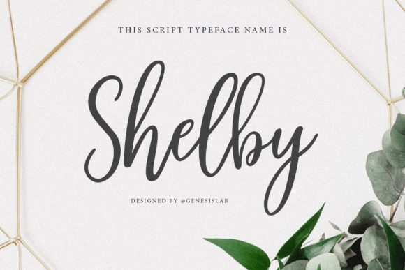 Shelby Script: Where Timeless Elegance Meets Modern Design Flexibility