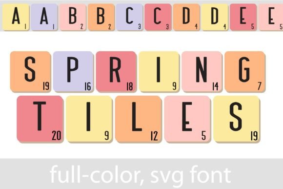 Spring Tiles: A Thoughtful Typeface for Creative Minds